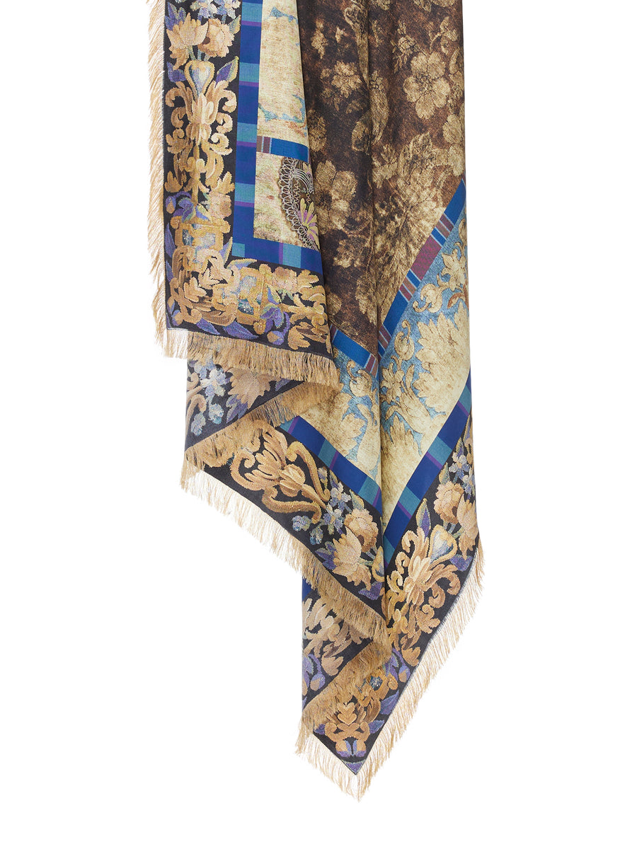 THE FRINGED SILK SCARF | Tapestry