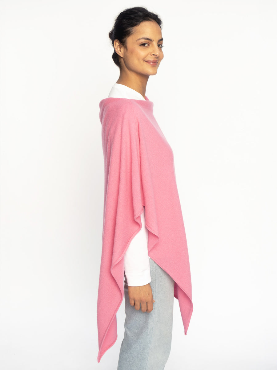 THE CLASSIC PONCHO | PARSONS PINK