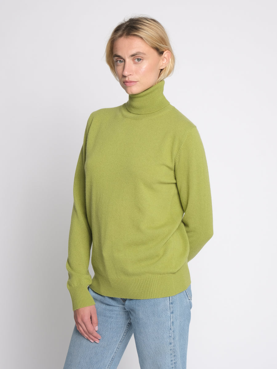 THE CASHMERE ROLLNECK | Green House