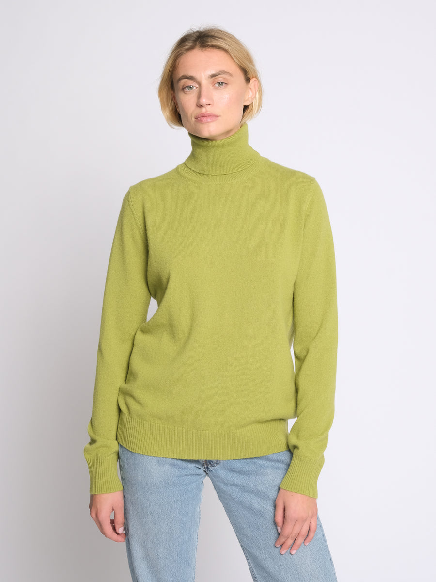 THE CASHMERE ROLLNECK | Green House