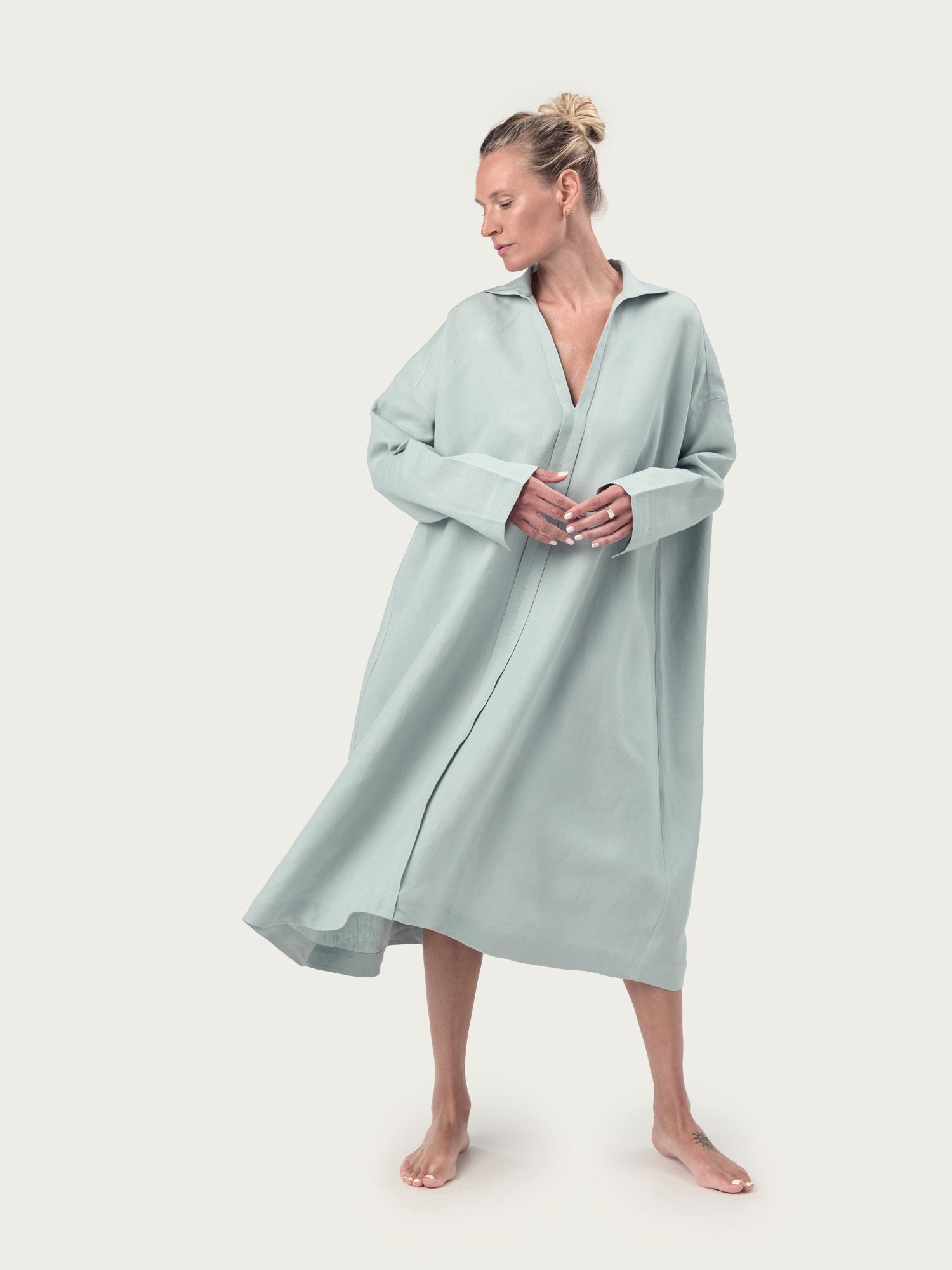 LINEN INDIA DRESS
