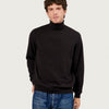 THE CLASSIC ROLLNECK | DARK BROWN