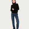 THE CASHMERE ROLLNECK | Black