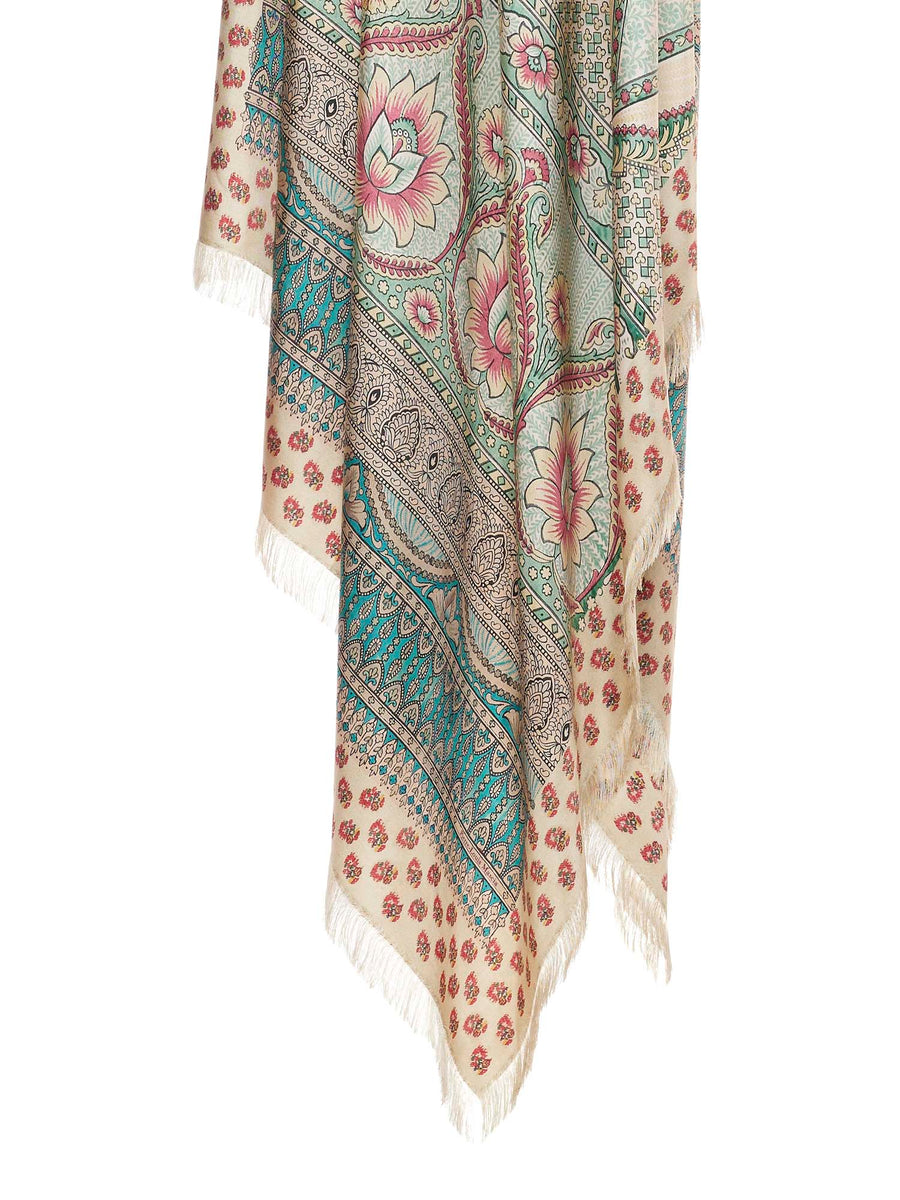 THE FRINGED SILK SCARF | India
