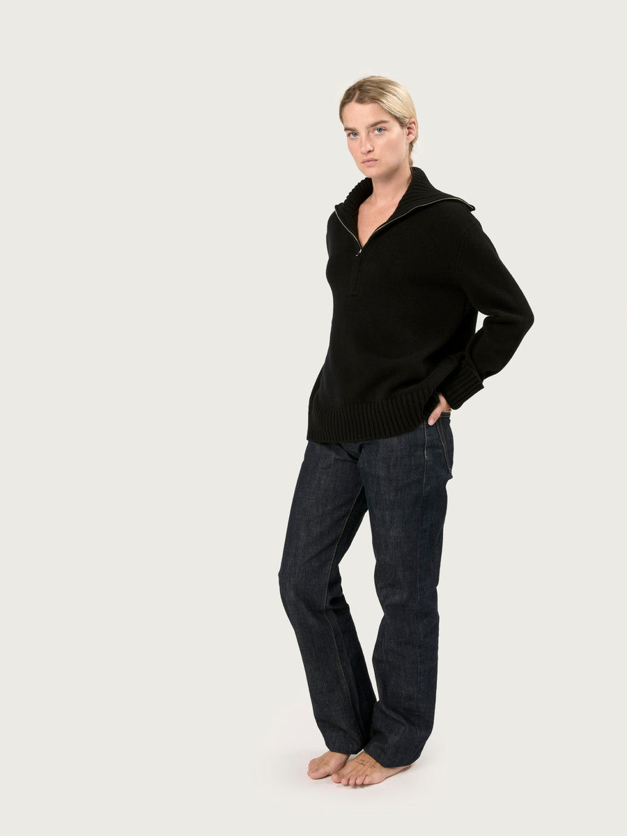 THE ANDREA SWEATER | BLACK