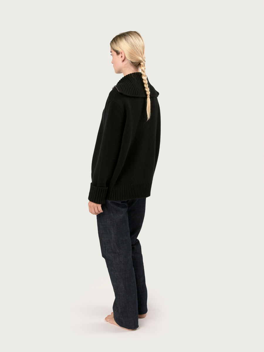 THE ANDREA SWEATER | BLACK