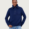 THE ANDREA ZIP | BRITISH BLUE