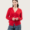 THE BOYFRIEND CARDIGAN | CARDINAL