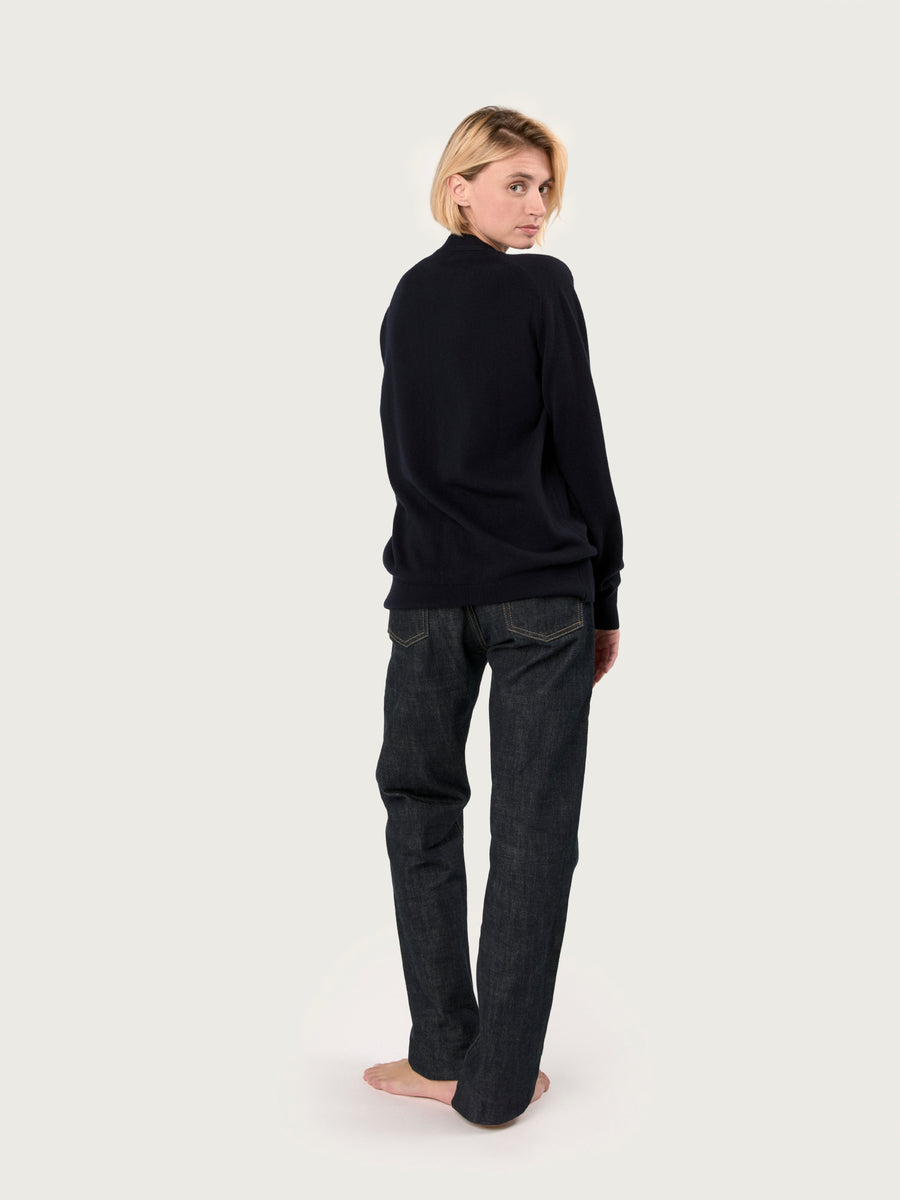 THE BOYFRIEND CARDIGAN | NAVY BLUE