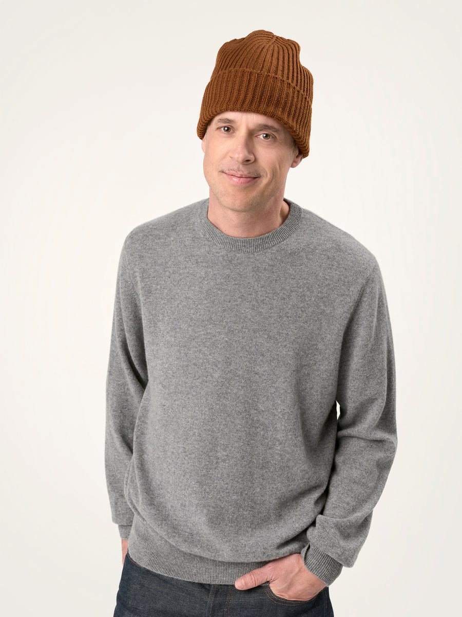 THE CLASSIC RIBBED BEANIE | Nut Brittle