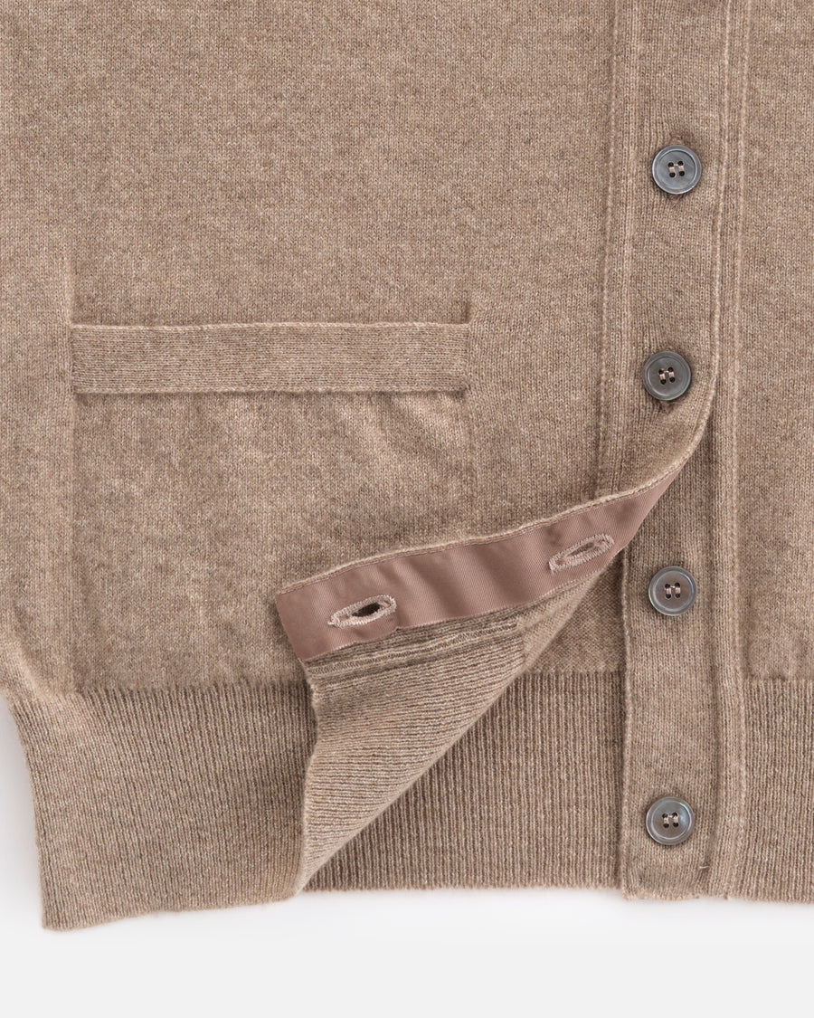 THE BOYFRIEND CARDIGAN | DARK NATURAL