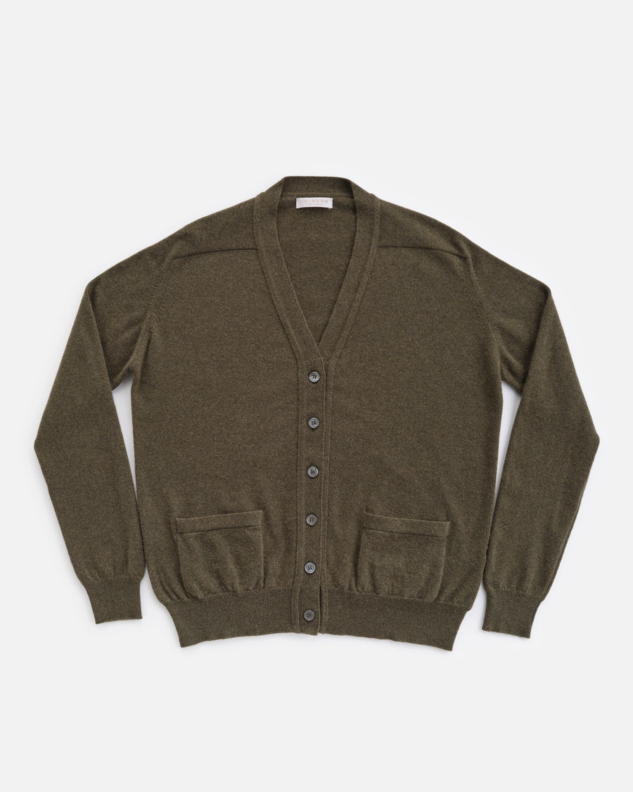 THE BOYFRIEND CARDIGAN | LODEN