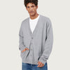 THE CHARLIE CARDIGAN | GREY FLANNEL