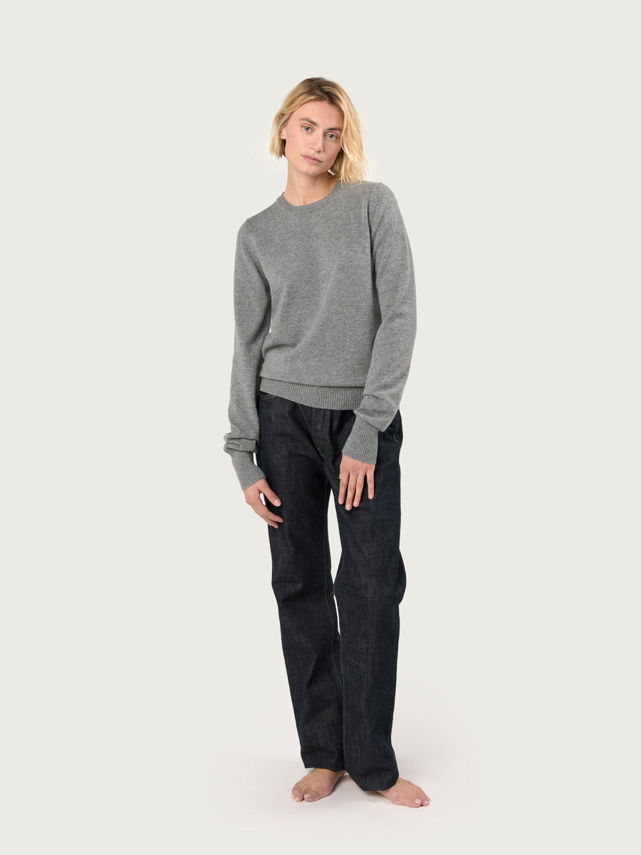 THE CLASSIC CREWNECK | GREY FLANNEL