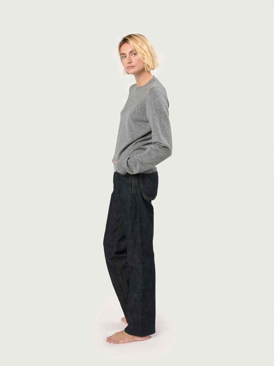 THE CLASSIC CREWNECK | GREY FLANNEL