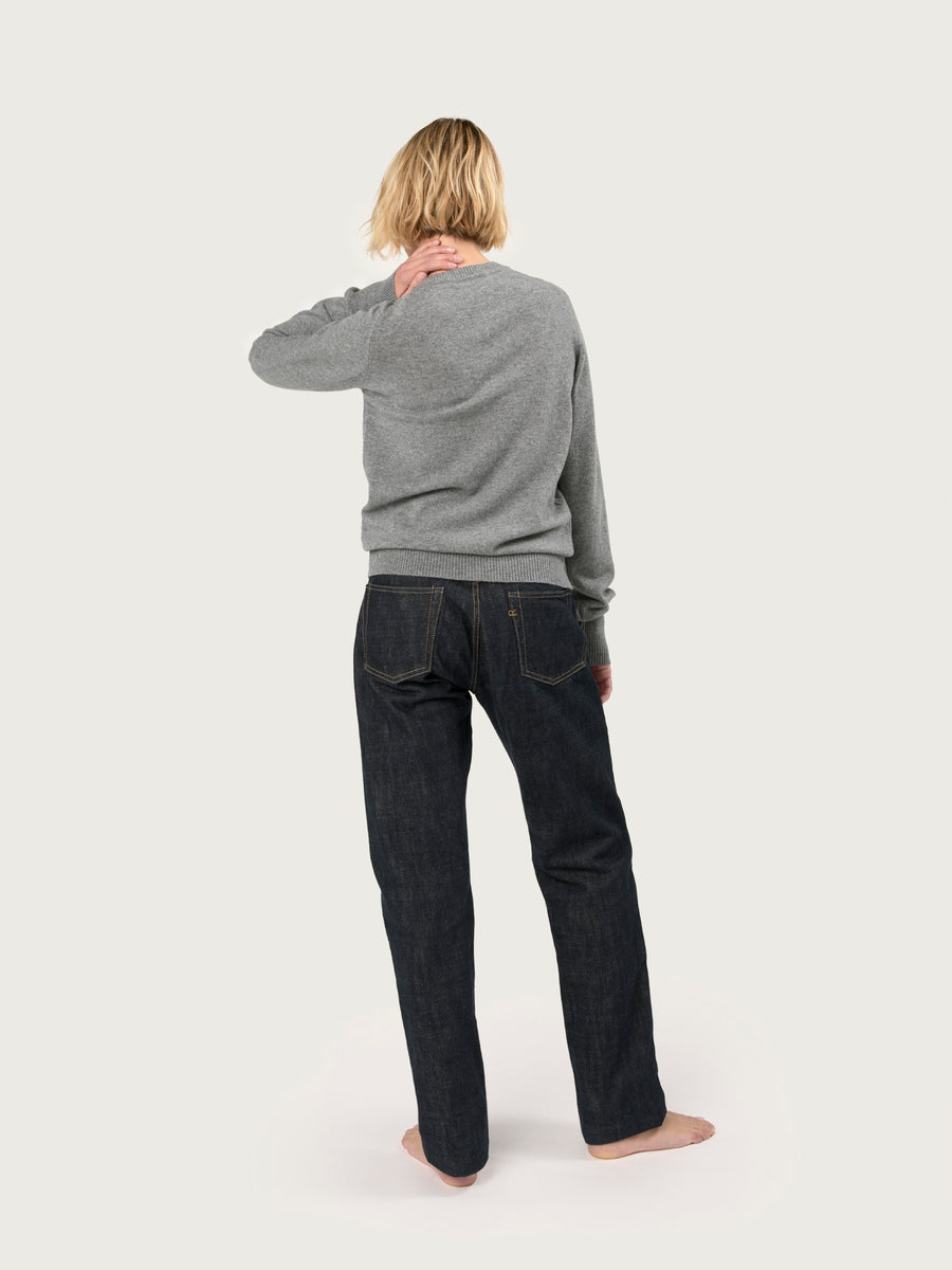 THE CLASSIC CREWNECK | GREY FLANNEL