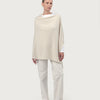 THE CLASSIC PONCHO | CHALK