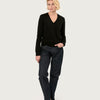 THE LADIES CLASSIC V-NECK | BLACK