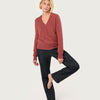 THE LADIES CLASSIC V-NECK | CINDER