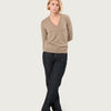THE LADIES CLASSIC V-NECK | DARK NATURAL