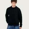THE ARAN SWEATER | BLACK