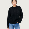 THE ARAN SWEATER | BLACK