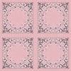 THE COTTON VOILE BANDANA | Pale pink