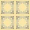 THE COTTON VOILE BANDANA | Pale yellow