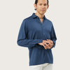 COTTON SHIRT LONG SLEEVE | MIDNIGHT BLUE