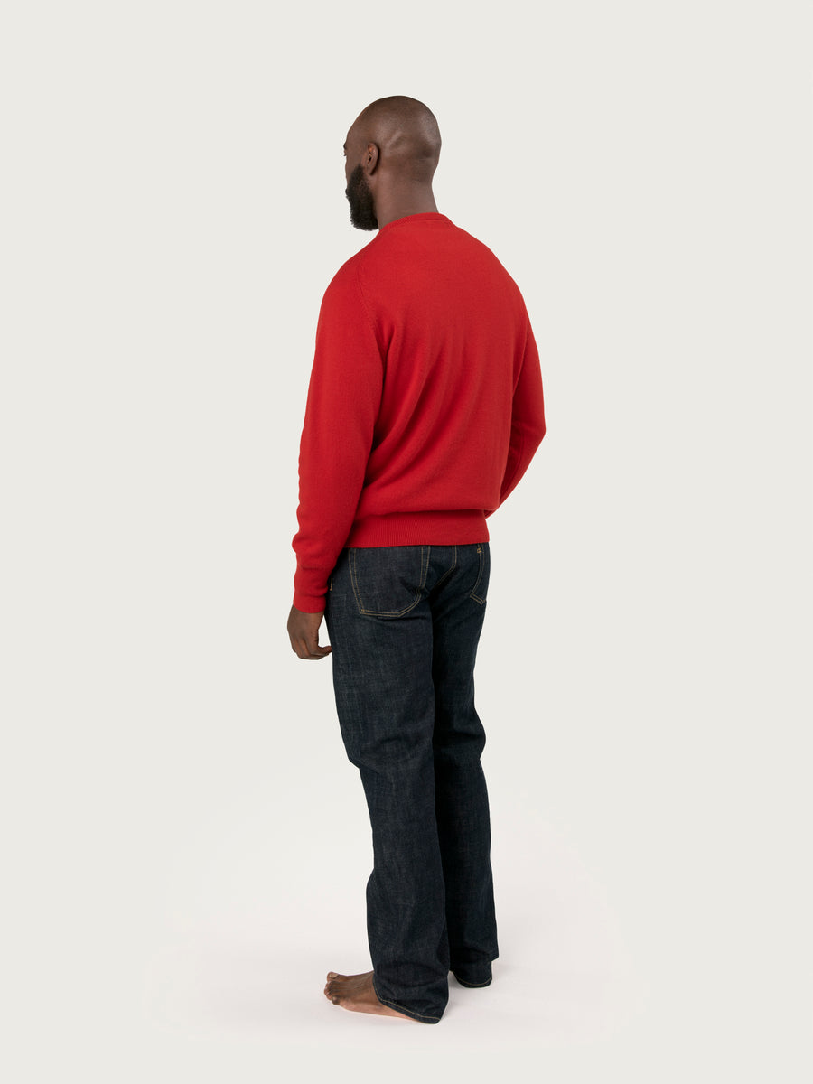 THE 4 PLY CREWNECK | RUBY