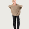 THE CREWNECK SWEATSHIRT  | DARK NATURAL