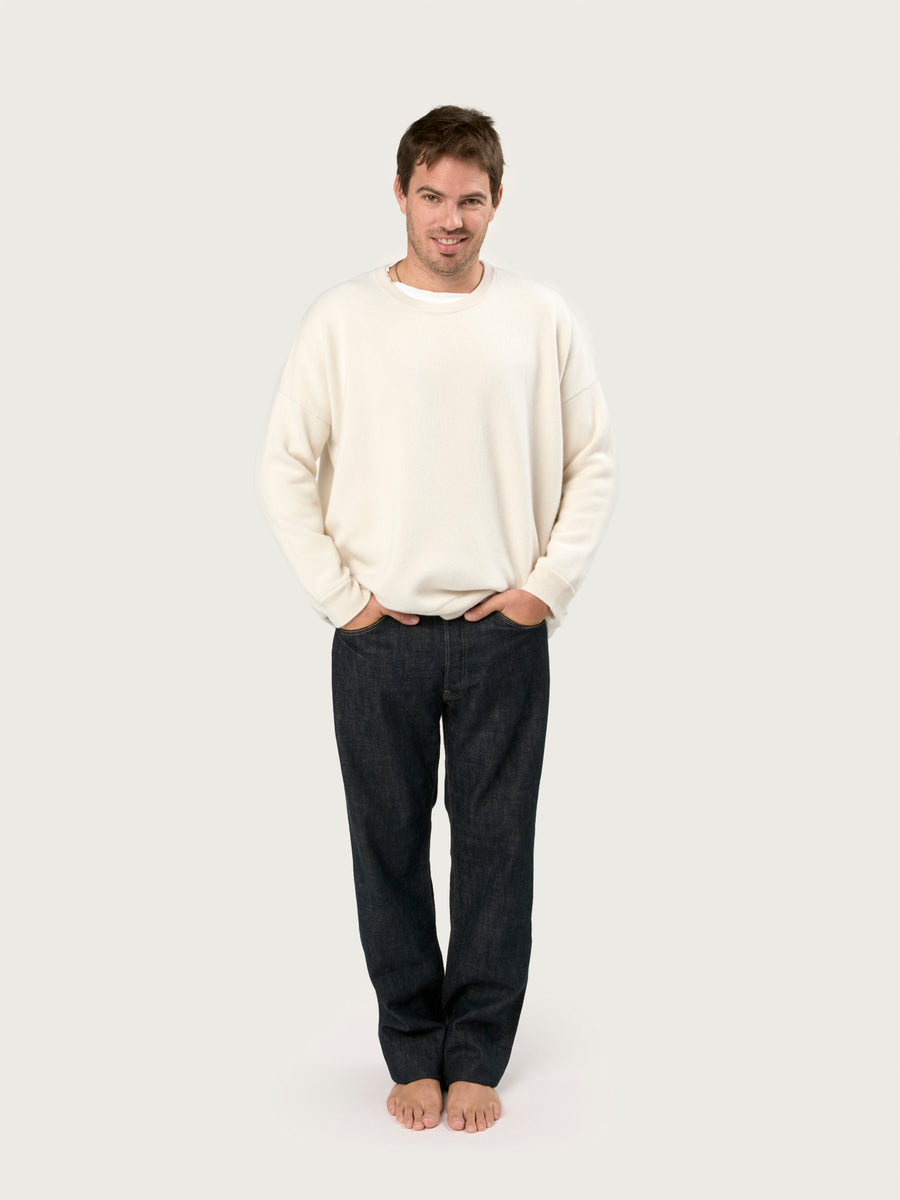 THE CREWNECK SWEATSHIRT  | ICE WHITE