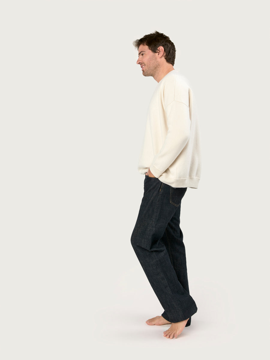 THE CREWNECK SWEATSHIRT  | ICE WHITE
