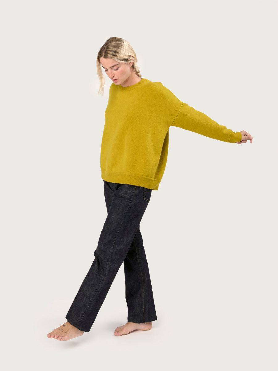 THE CREWNECK SWEATSHIRT | TURMERIC