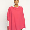 THE CLASSIC PONCHO | STELLA PINK