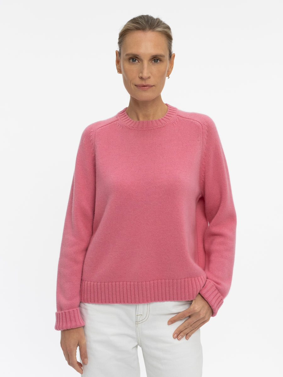 THE EDIT SWEATER  | PARSONS PINK