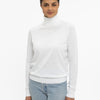 THE COTTON ROLLNECK SWEATER | White