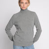 THE CASHMERE ROLLNECK | Grey Flannel