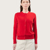 THE CROWN CARDIGAN | CARDINAL