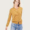THE CROWN CARDIGAN | ACORN YELLOW