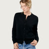 THE CROWN CARDIGAN | BLACK