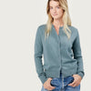 THE CROWN CARDIGAN | BLEU GREEN CHINE