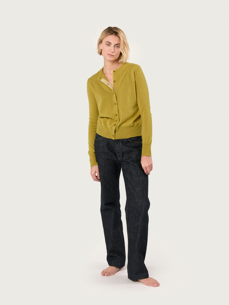 THE CROWN CARDIGAN | GOLD DUST