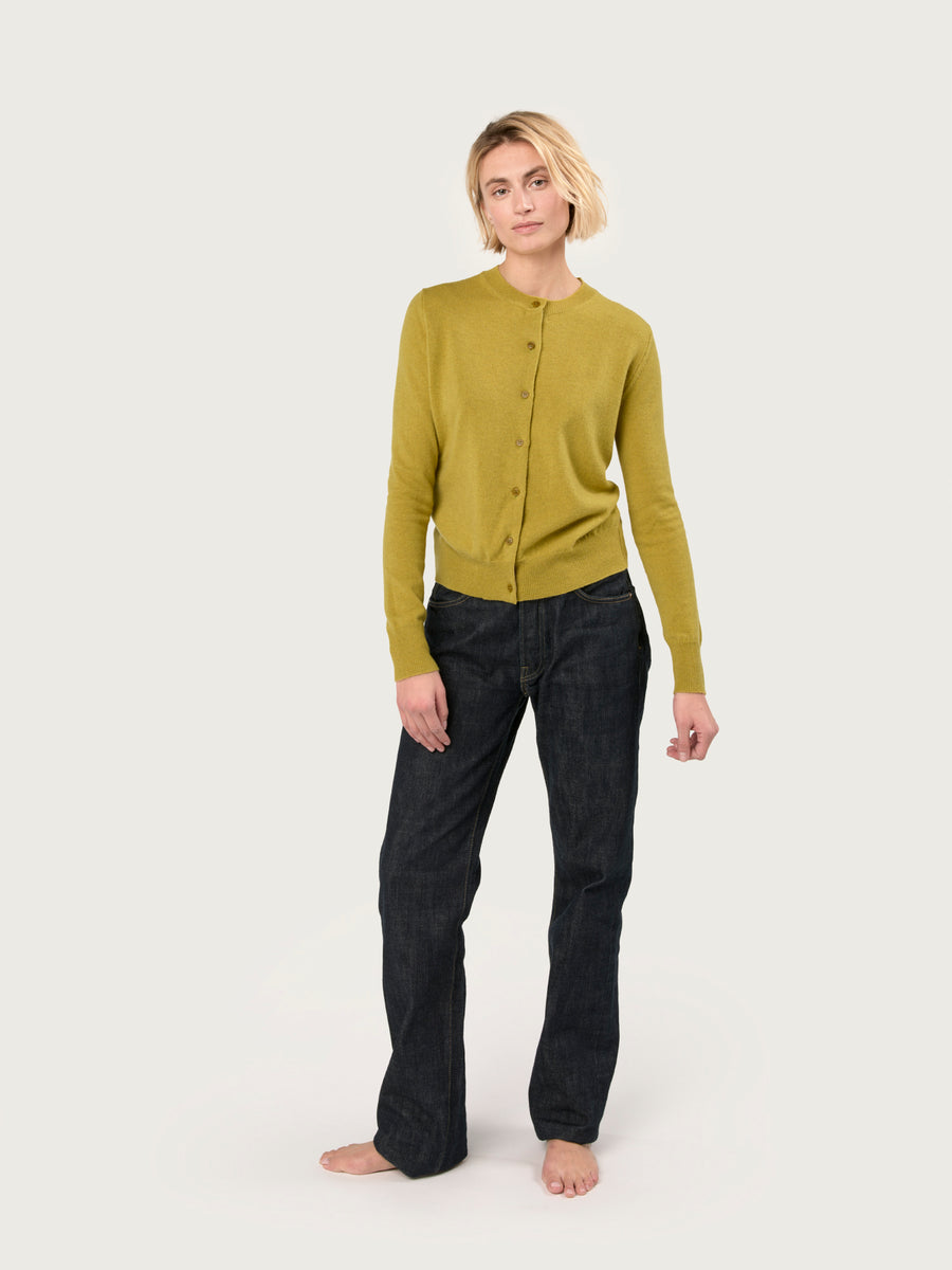 THE CROWN CARDIGAN | GOLD DUST