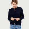 THE CROWN CARDIGAN | NAVY BLUE