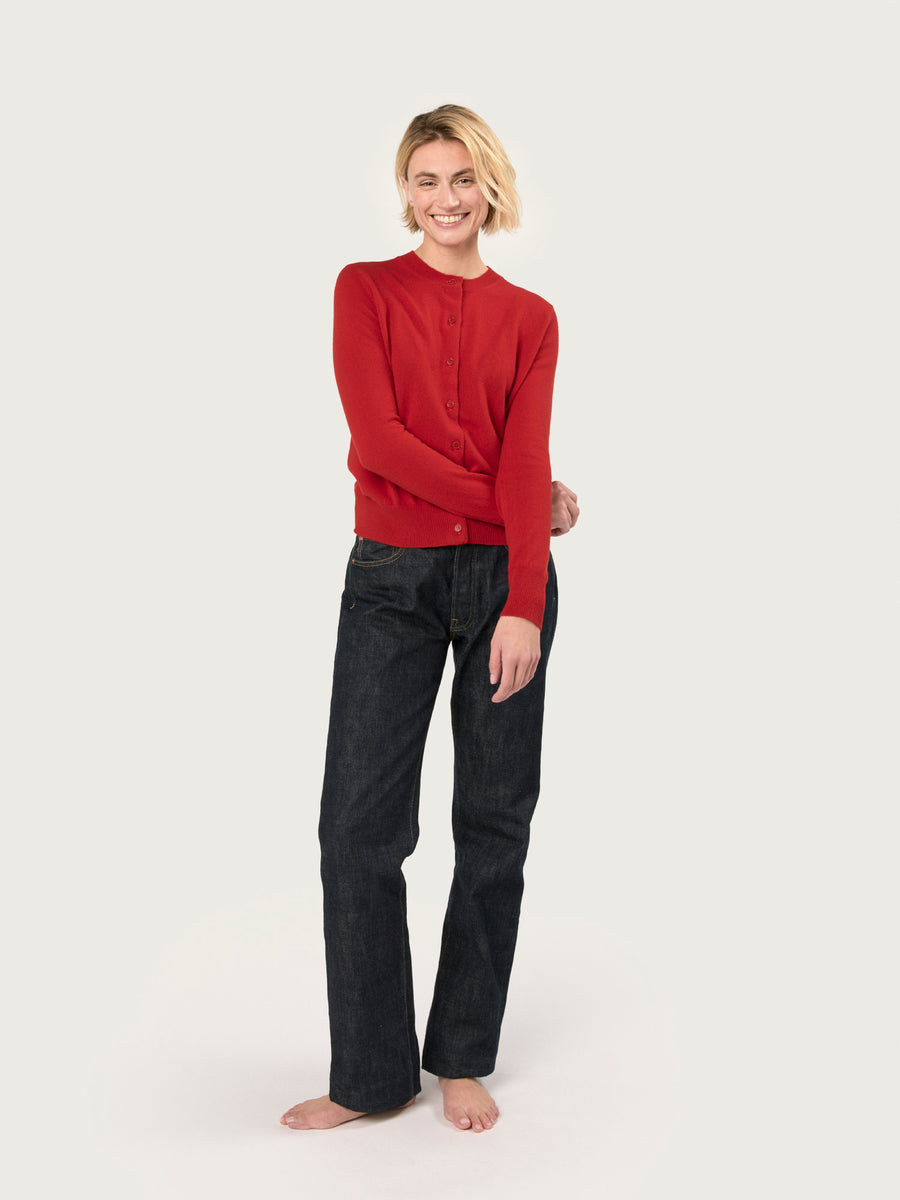 THE CROWN CARDIGAN | RUBY