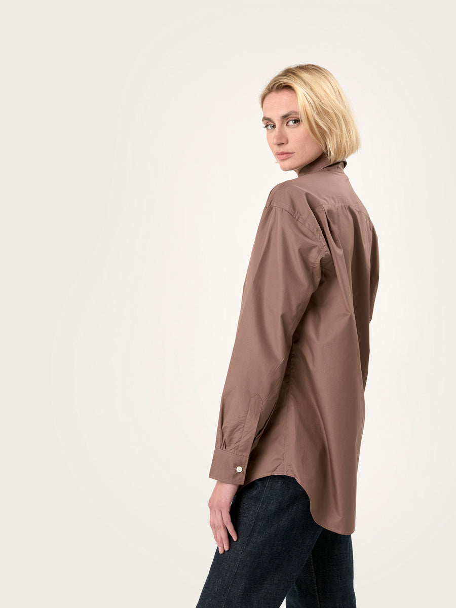 THE CLASSIC SHIRT| BROWN