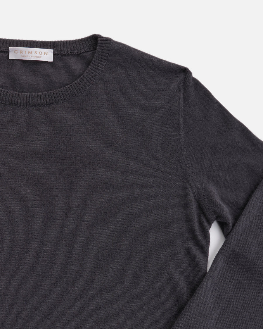 THE SUPER LIGHT CASHMERE KNIT TEE | Astrakhan