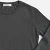 THE SUPER LIGHT CASHMERE KNIT TEE | Drill Grey