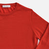 THE SUPER LIGHT CASHMERE KNIT TEE | Red Dulse
